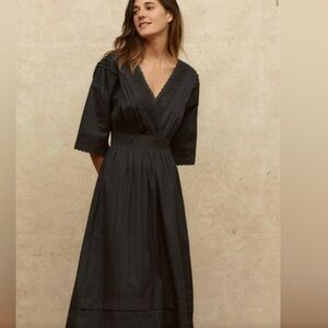 Christy Dawn Dress, “Florentine,” Small, “anthracite,” NWT